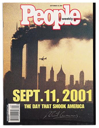 ROBERT A. CUMINS (1948- ) World Trade Center, September 11, 2001.
